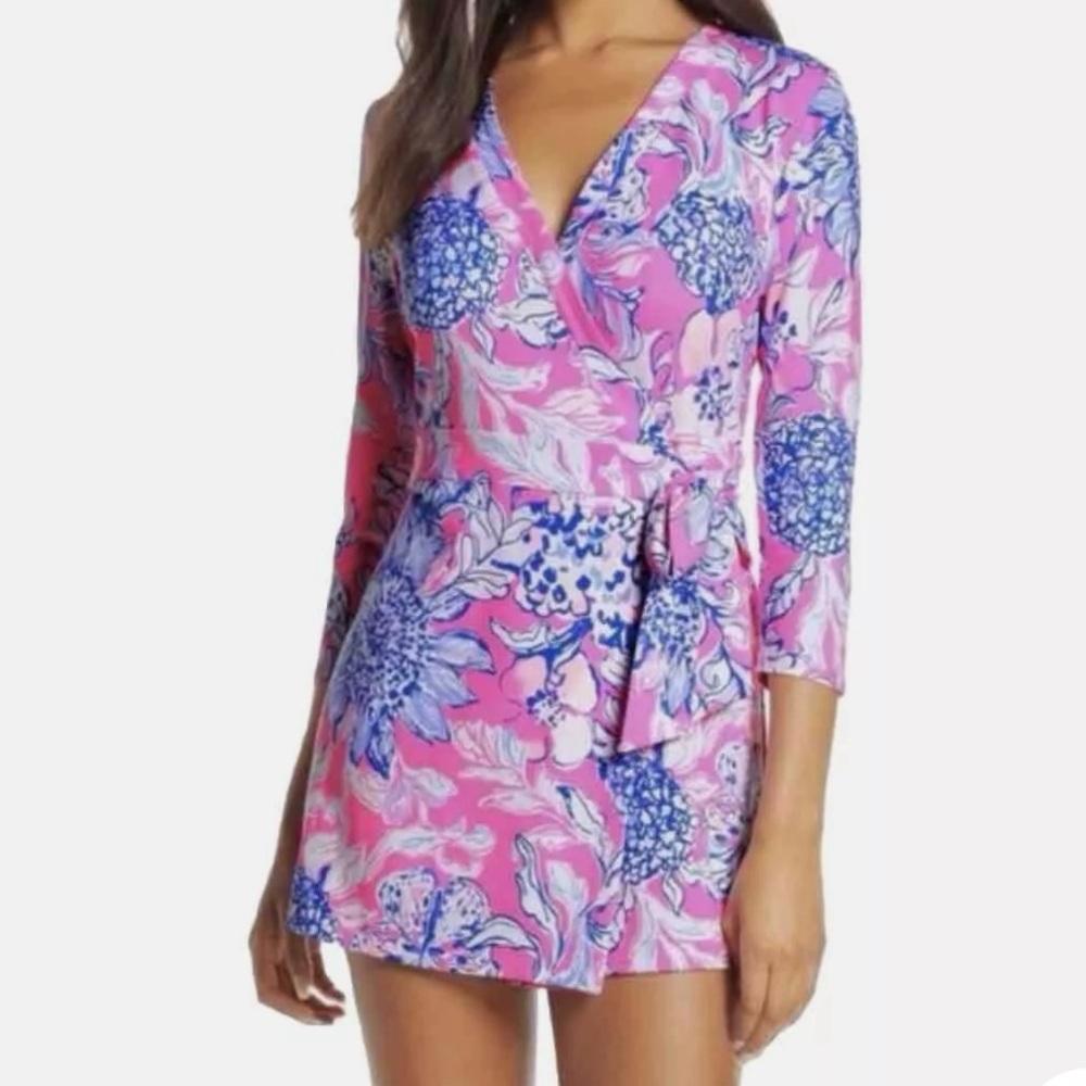NWT Lilly Pulitzer Karlie Wrap Romper